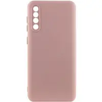 Чохол накладка Getman Liquid Silk Samsung A307/A505 (A30s/A50) Рожева /Pink Sand