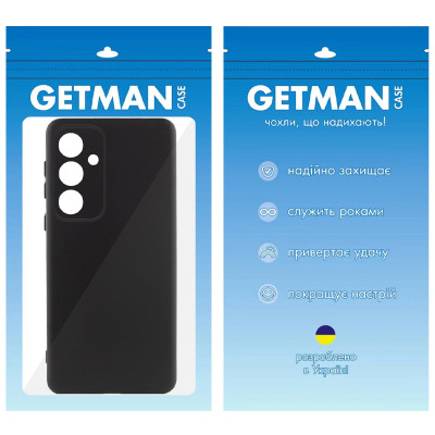 Чехол накладка Getman Liquid Silk Samsung S711 (S23 FE) Черная