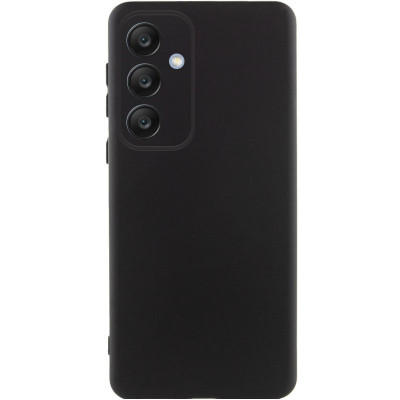 Чехол накладка Getman Liquid Silk Samsung S721 (S24 FE) Черная