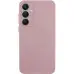 Чехол накладка Getman Liquid Silk Samsung S721 (S24 FE)  Рожева /Pink Sand