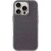Чехол накладка Carbon MagSafe iPhone 15 Серая