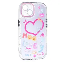 Чохол Накладка Adorable Mirror Shockproof  iPhone 15 Рожева