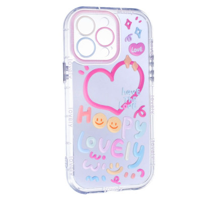 Чохол Накладка Adorable Mirror Shockproof  iPhone 16 Pro Max Рожева