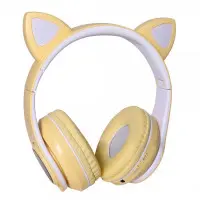 Безпровідні навушники TUCCI P39 Yellow, жовті Безпровідні навушники TUCCI P39 Yellow, жовті