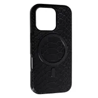 Чехол Накладка Puloka Snake MagSafe iPhone 16 Pro Черная