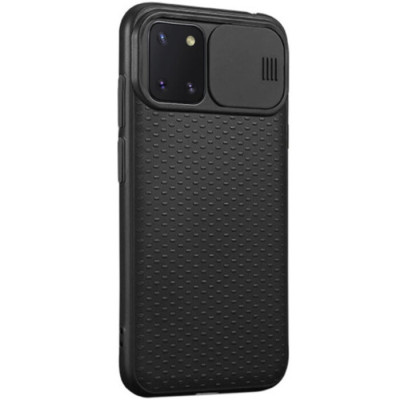 Чехол накладка Camshield Samsung N770 (Note 10 Lite) Черная