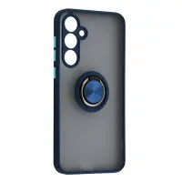 Накладка Gingle Ring Samsung A356 (A35 5G) Синяя