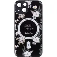Чехол накладка Secret Garden with MagSafe iPhone 13 Черная