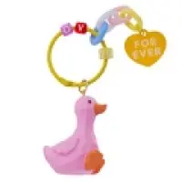 Брелок Duck Рожева