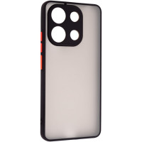 Чехол накладка Frosted Matte Xiaomi Redmi 13 4G  Черная