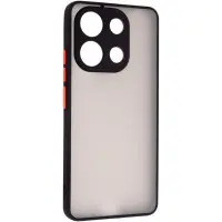 Чехол накладка Frosted Matte Xiaomi Redmi 13 4G  Черная