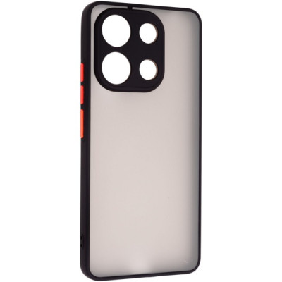 Чехол накладка Frosted Matte Xiaomi Redmi 13 4G  Черная
