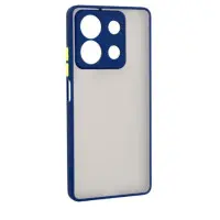 Чехол накладка Frosted Matte Xiaomi Redmi 13 4G Синяя