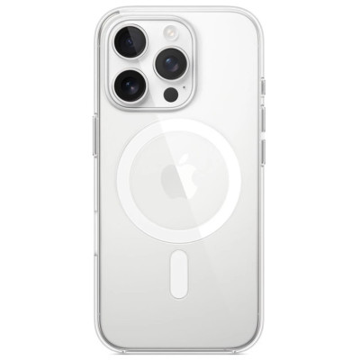Чохол накладка Clear MagSafe (AAA) iPhone 15 Pro Прозора