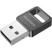 Bluetooth адаптер Borofone DH8  Black, Чёрный