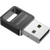 Bluetooth адаптер Borofone DH8  Black, Чёрный