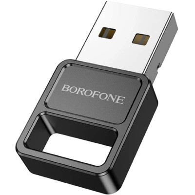 Bluetooth адаптер Borofone DH8  Black, Чёрный