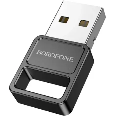 Bluetooth адаптер Borofone DH8 Black, Чорний Bluetooth адаптер Borofone DH8 Black, Чорний
