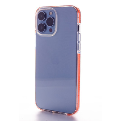 Чехол накладка Weightless rainbow Xiaomi Redmi 10 Оранжевая