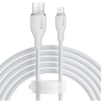Кабель дата Baseus Pudding USB Type A - Lightning 2.4A 1.2м Білий Кабель дата Baseus Pudding USB Type A - Lightning 2.4A 1.2м Білий