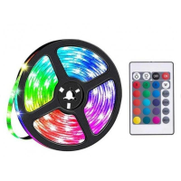 Светодиодная лента Hoco Dl30 4м RGB 5050 20 режимов свечения Светодиодная лента Hoco Dl30 4м RGB 5050 20 режимов свечения