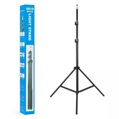 Штатив Stand 8819 для LED ламп 2,1м Черный