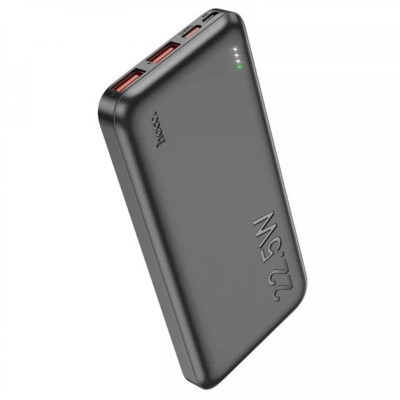 Універсальна мобільна батарея Повербанк Hoco J101A PD+QC 3.0 22.5W 10000mAh Чорний