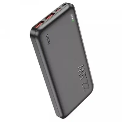 Универсальная мобильная батарея Повербанк Hoco J101A PD+QC 3.0 22.5W 10000mAh Чёрный