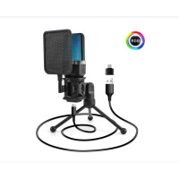 Мікрофон настільний для стриму X1S Чорний