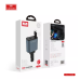 Автомобильное зарядное устройство Earldom ES-CC38 USB-C+USB-A Black, Черный