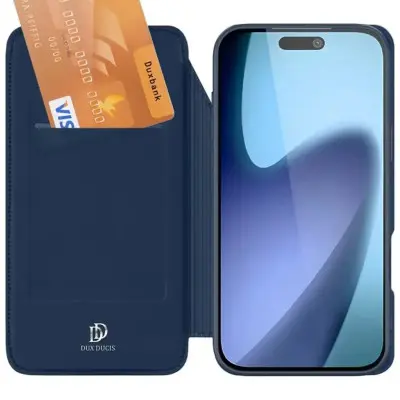 Чохол-книжка Dux Ducis iPhone 17 Pro Синя Чохол-книжка Dux Ducis iPhone 17 Pro Синя