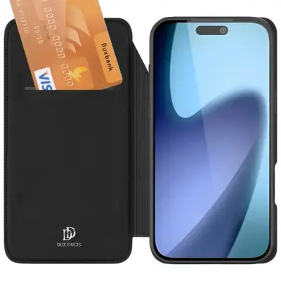 Чохол-книжка Dux Ducis iPhone 17 Pro Max Чорна Чохол-книжка Dux Ducis iPhone 17 Pro Max Чорна