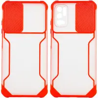 Чехол накладка Camshield Matte Ease Xiaomi Redmi Note 10/ Note 10S Красная