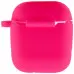 Чохол для навушників AirPods 1/2 New Рожевий/Barbie Pink