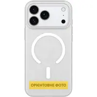 Чохол Накладка PC Matte Color MagSafe iPhone 17 Біла Чохол Накладка PC Matte Color MagSafe iPhone 17 Біла