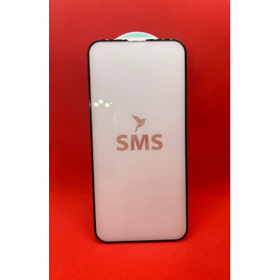 Защитное стекло SMS 5D iPhone 13/13 Pro/14 Чёрное