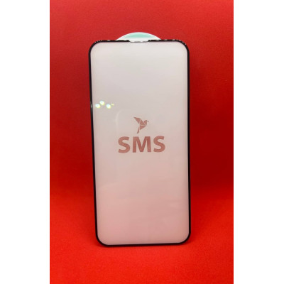 Защитное стекло SMS 5D iPhone 13/13 Pro/14/16e Чёрное