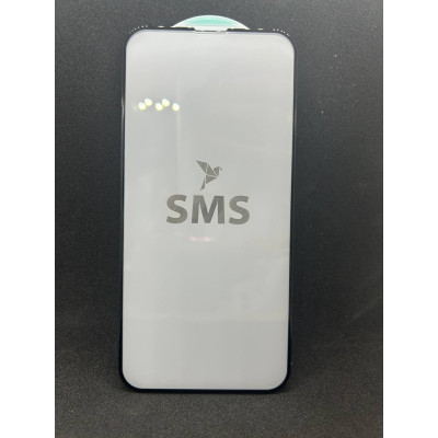 Защитное стекло SMS 5D iPhone 13/13 Pro/14 Чёрное