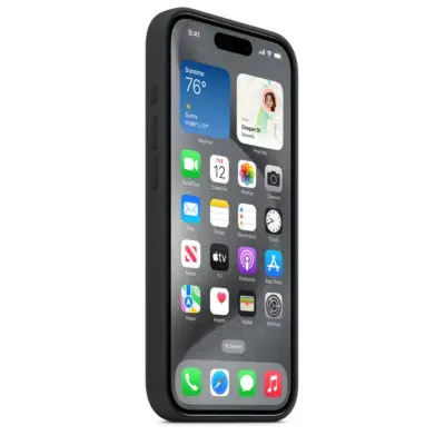 Чехол накладка HC Magsafe iPhone 15 Pro Черная