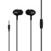 Провідні вакуумні навушники-гарнітура XO S6 Candy Black, чорний