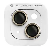 Захисне скло на камеру Metal iPhone 15/15 Plus Золоте