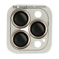 Захисне скло на камеру Metal iPhone 15 Pro/15 Pro Max Золоте