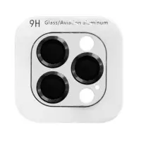 Захисне скло на камеру Metal iPhone 15 Pro/15 Pro Max Чорне