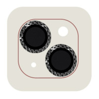 Защитное стекло на камеру Metal Shine iPhone 15/15 Plus Черное Защитное стекло на камеру Metal Shine iPhone 15/15 Plus Черное