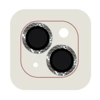 Захисне скло на камеру Metal Shine iPhone 15/15 Plus Срібне Захисне скло на камеру Metal Shine iPhone 15/15 Plus Срібне