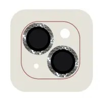 Захисне скло на камеру Metal Shine iPhone 15/15 Plus Срібне