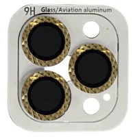 Захисне скло на камеру Metal Shine iPhone 15 Pro/15 Pro Max Золоте Захисне скло на камеру Metal Shine iPhone 15 Pro/15 Pro Max Золоте