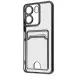 Чехол накладка WAVE Metal Pocket Xiaomi Redmi 13C 4G/Poco C65 Чёрная