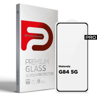 Защитное стекло 3D Armor Motorola G84 5G Чёрное