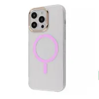 Чехол Накладка Proove Cuprum MagSafe iPhone 15 Pro Max Розовая